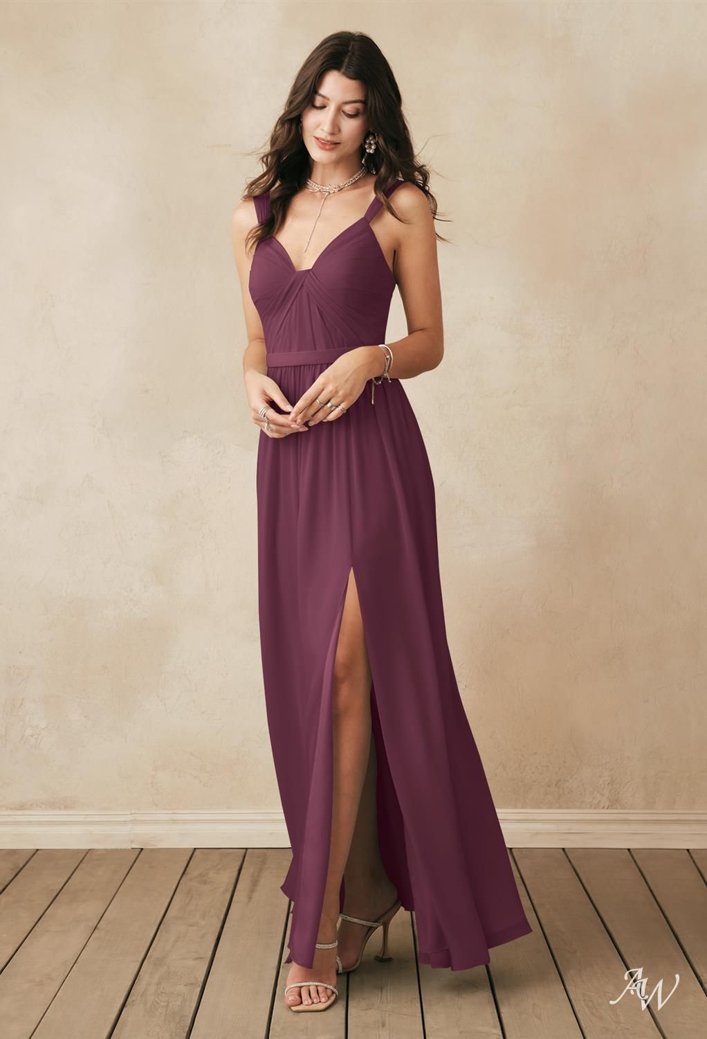 AW Lorene Chianti Bridesmaid Dresses image5