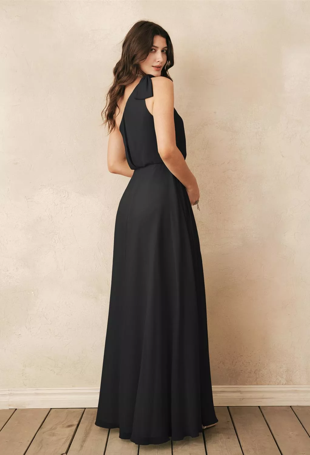 AW Robina Black  Maternity Bridesmaid Dresses
