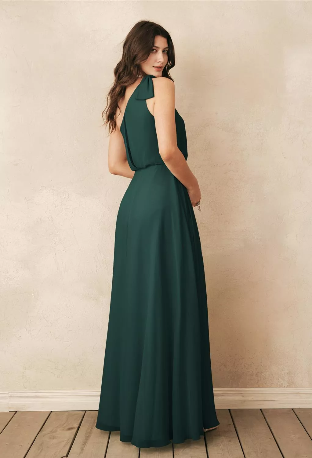 AW Robina Dark Emerald  Maternity Bridesmaid Dresses