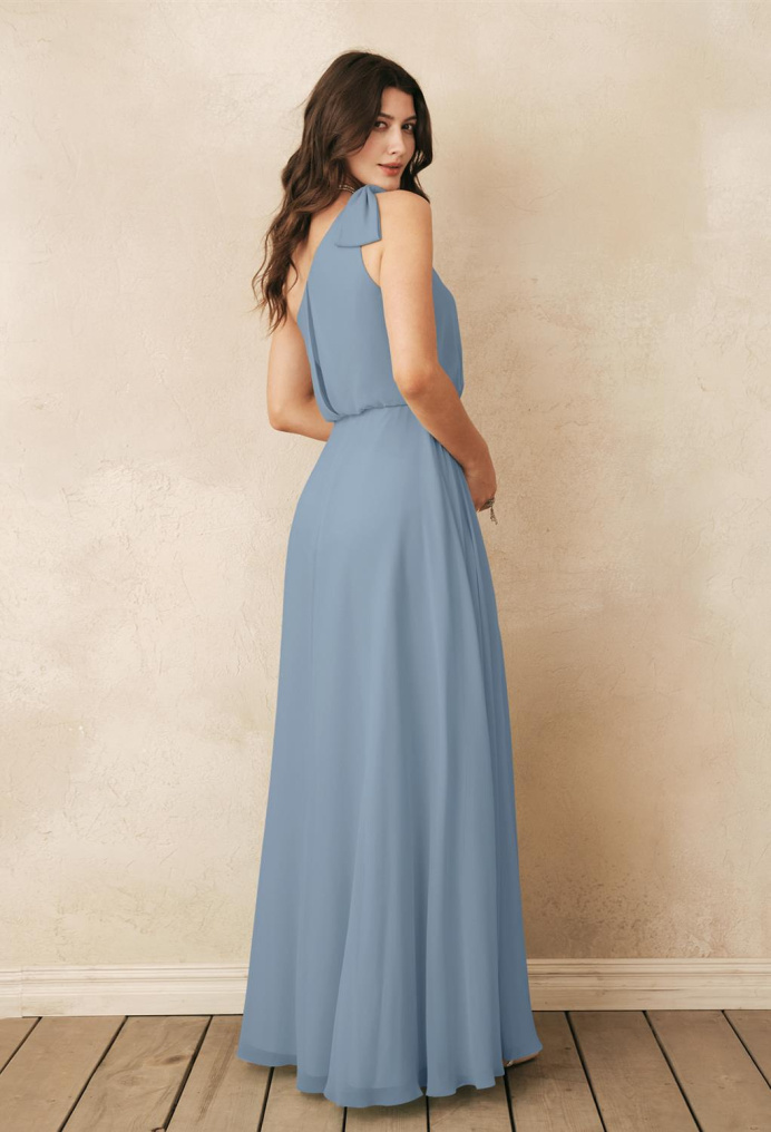 AW Robina Light Dusty Blue  Maternity Bridesmaid Dresses