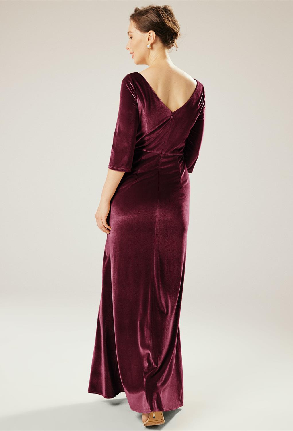 AW Lynn Burgundy  Mother of the Bride Dresses