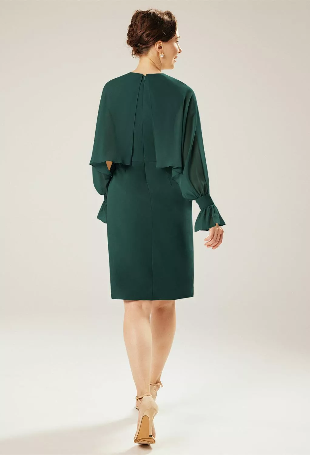 AW Paeony Dark Emerald  Mother of the Bride Dresses