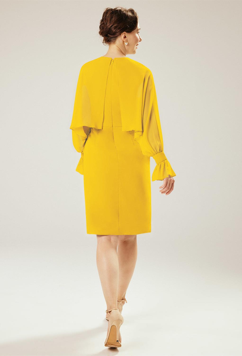 AW Paeony Mustard Yellow  Mother of the Bride Dresses