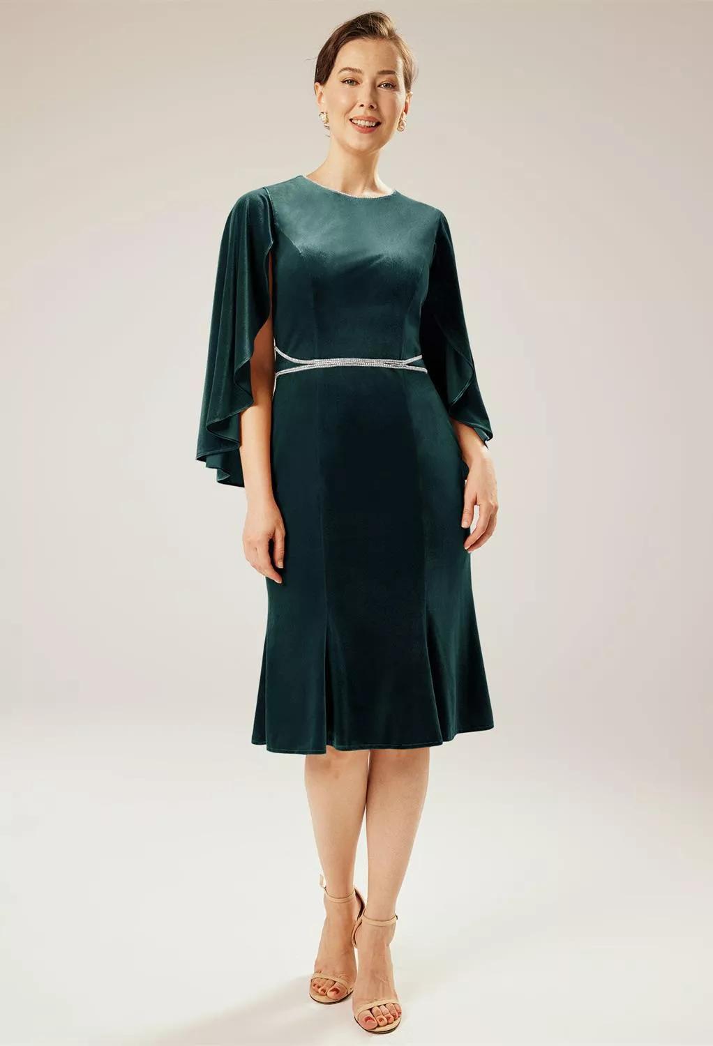 AW Madge Hunter Green  Mother of the Bride Dresses