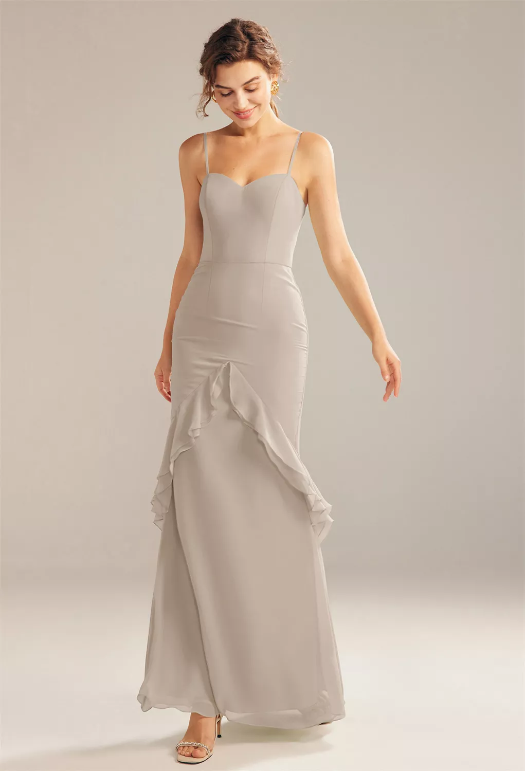 AW Claire Taupe  Bridesmaid Dresses