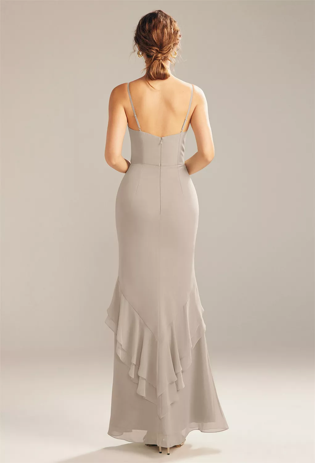 AW Claire Taupe  Bridesmaid Dresses
