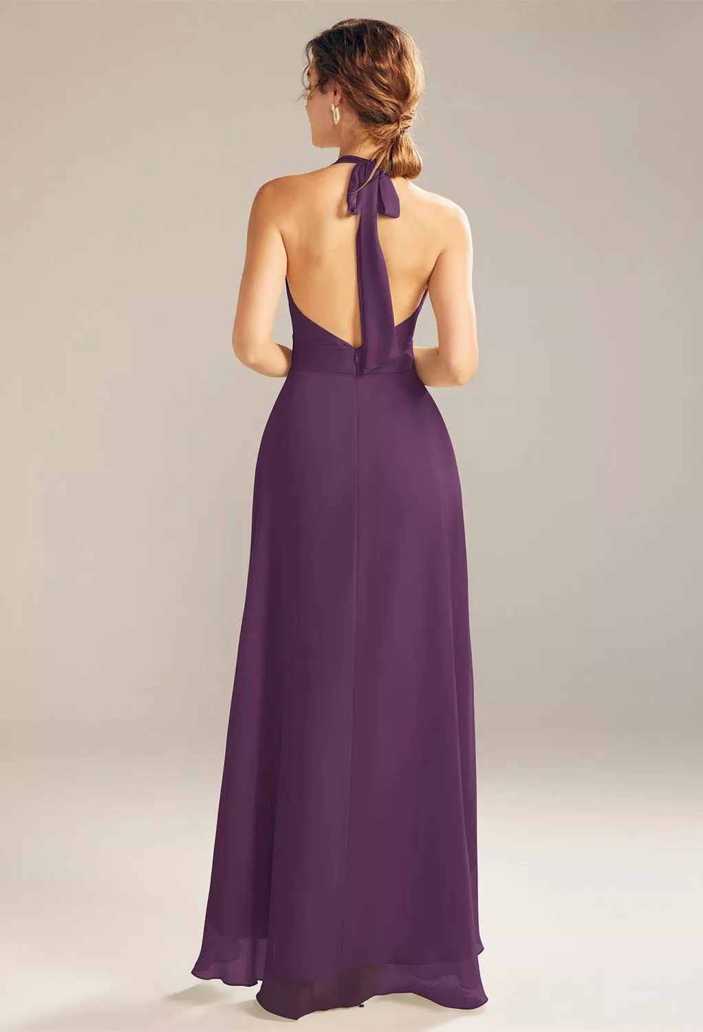 AW Athena Grape  Spring Wedding Guest Dresses