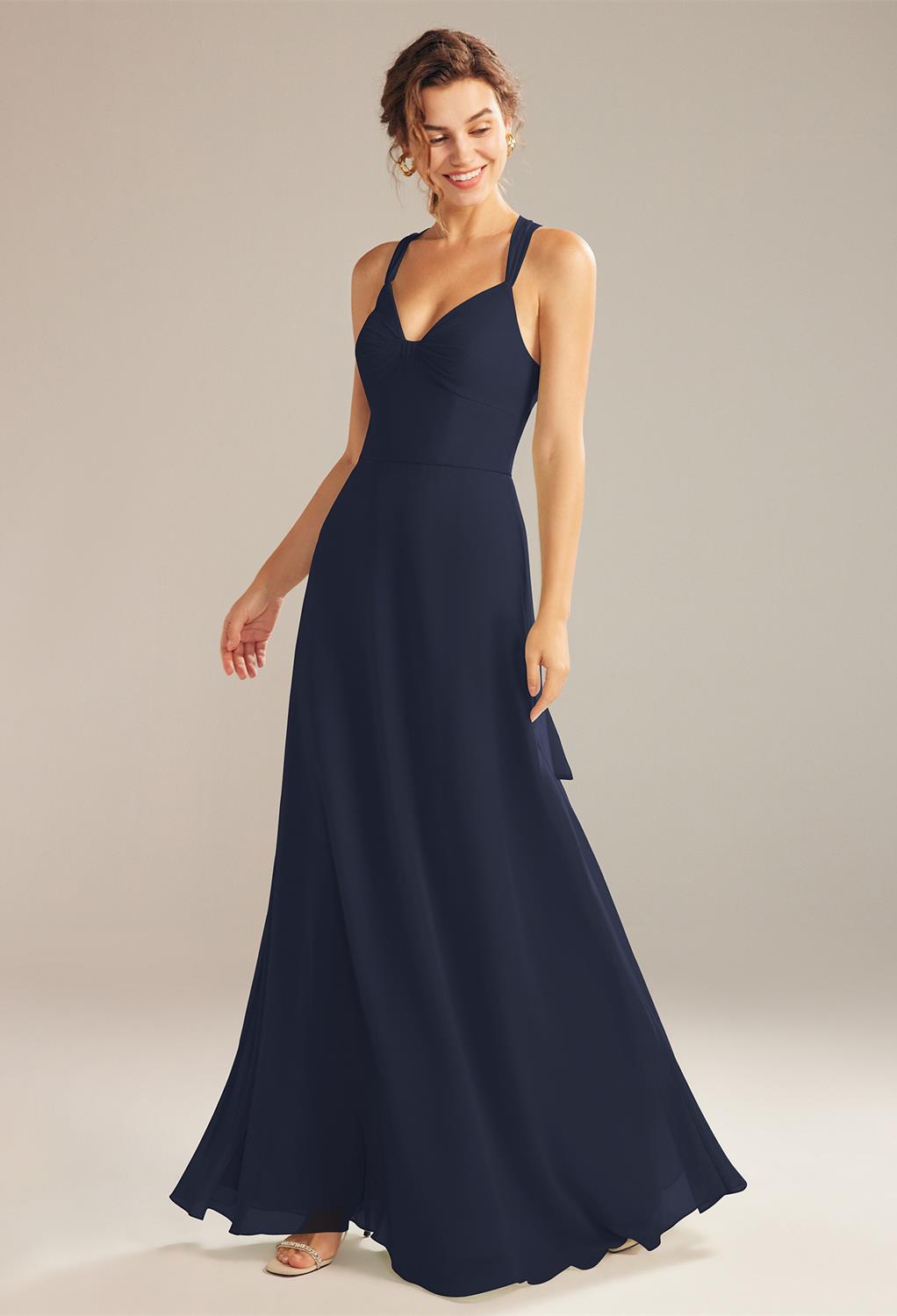 AW Alphorn Dark Navy  Spring Wedding Guest Dresses