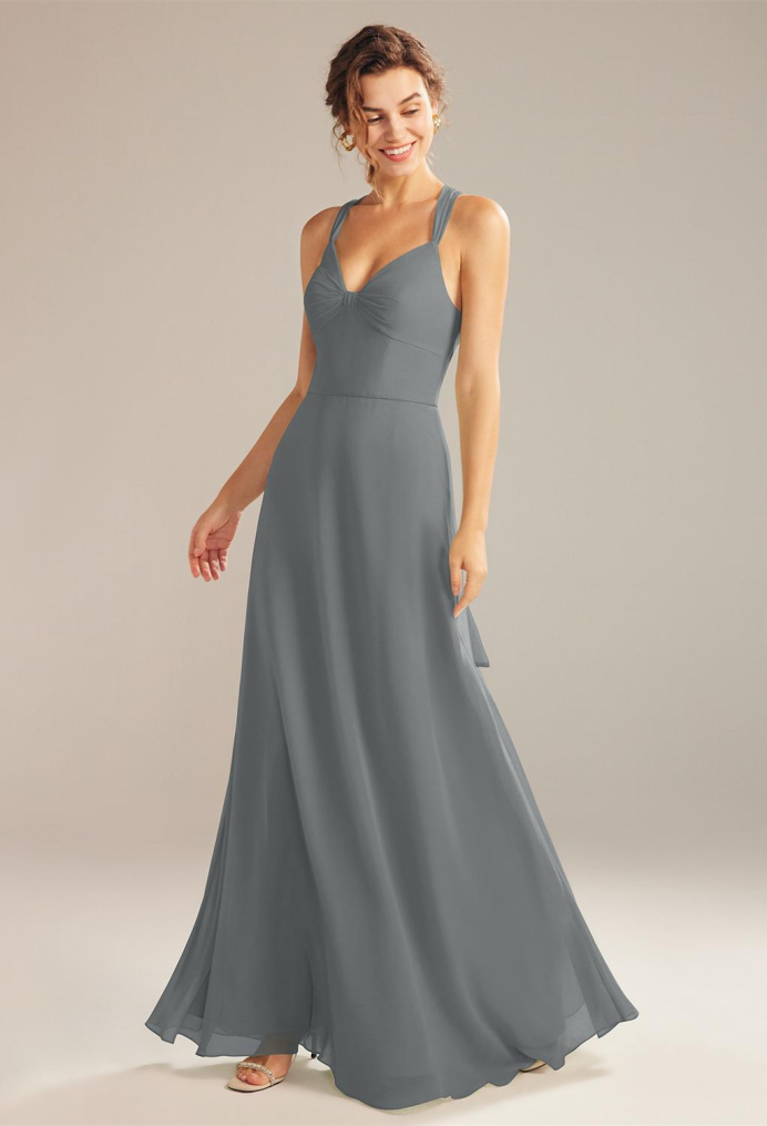 AW Alphorn Steel Gray  Formal Dresses