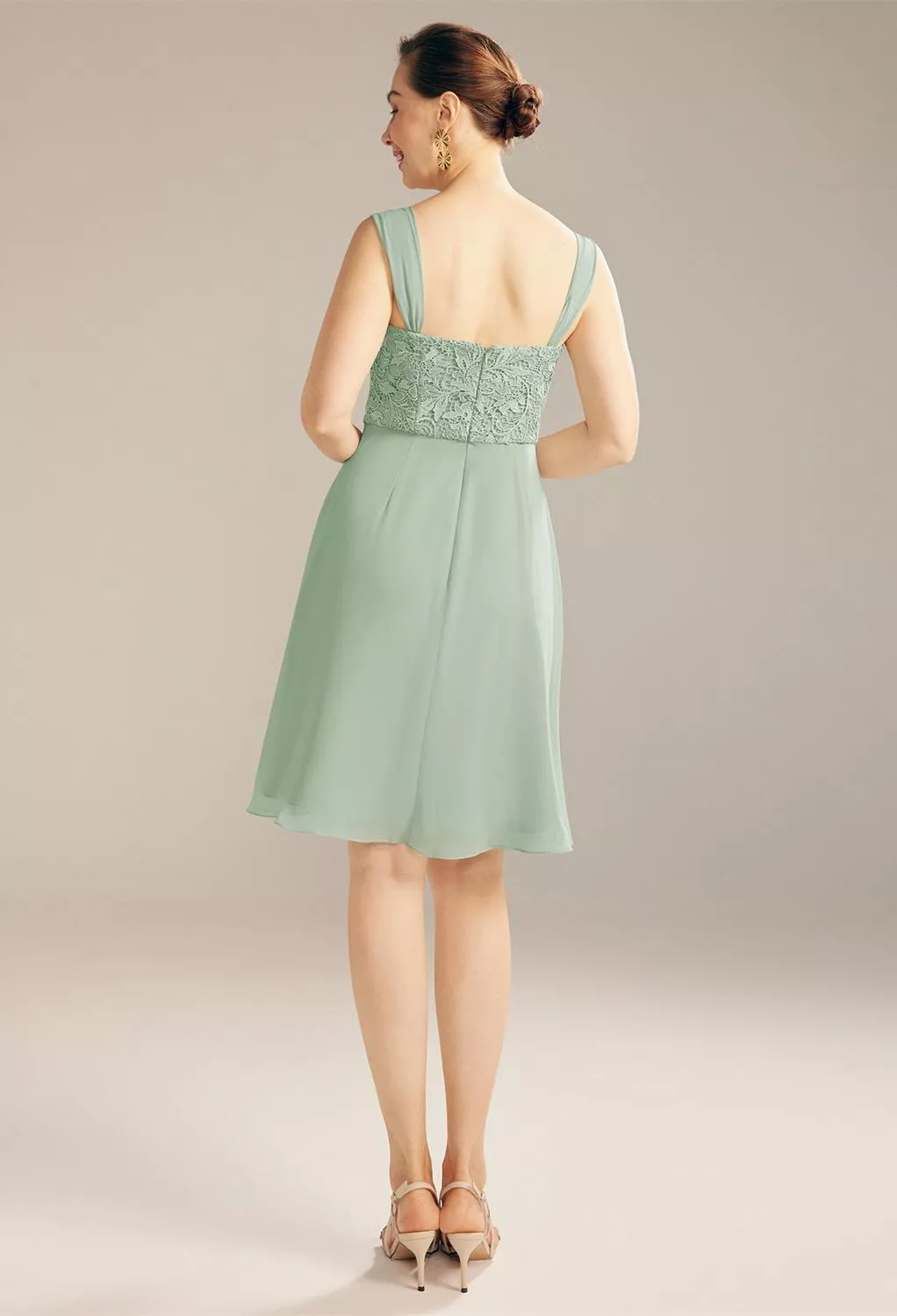 AW Sheila Sage Green  Spring Mother of The Bride Dresses