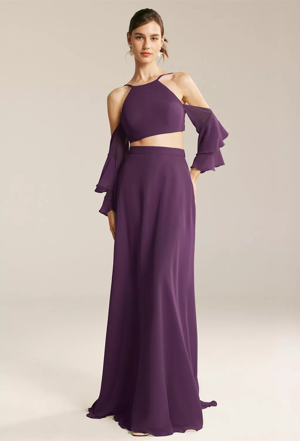 AW Mercer Grape  Fall Wedding Guest Dresses