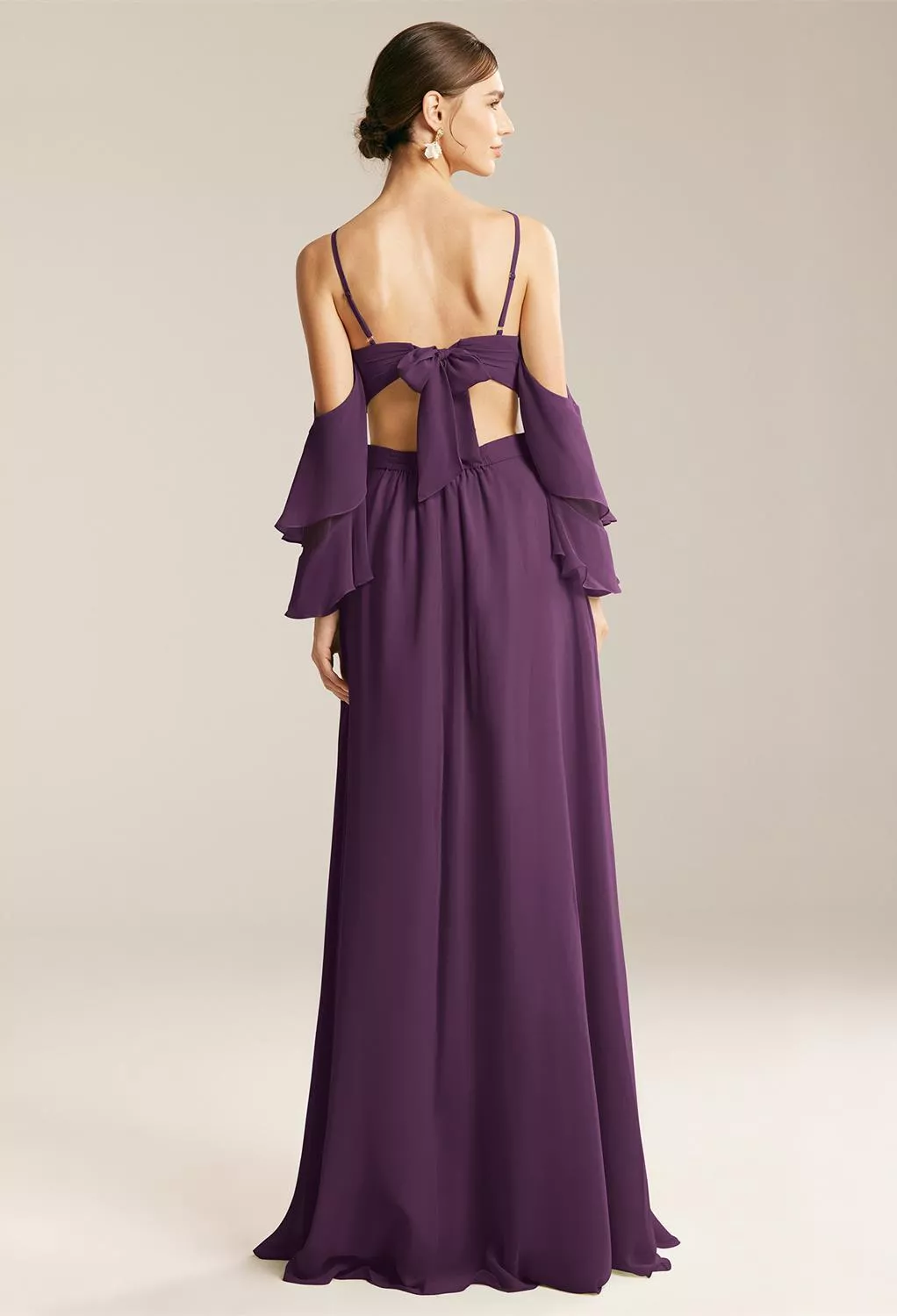 AW Mercer Grape  Fall Wedding Guest Dresses