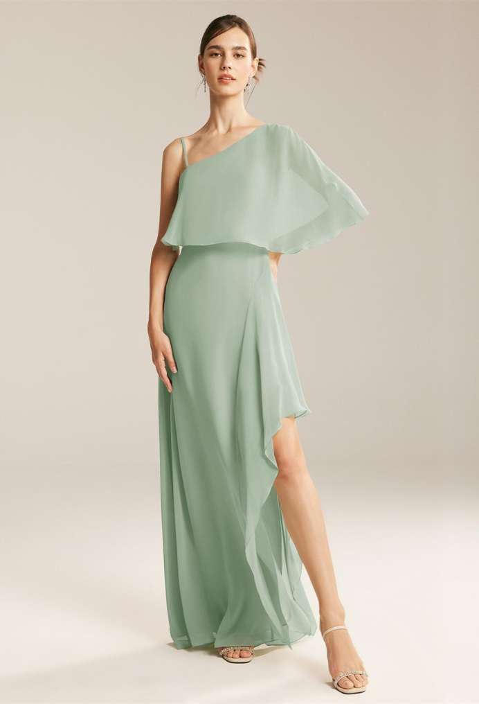 AW Una Sage Green  Bridesmaid Dresses