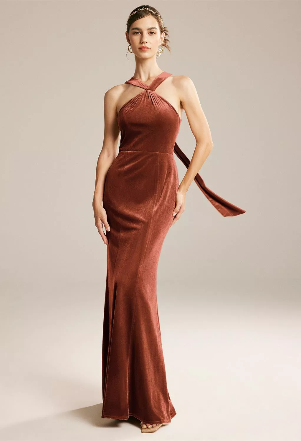 AW Canoro Burnt Orange  Dresses