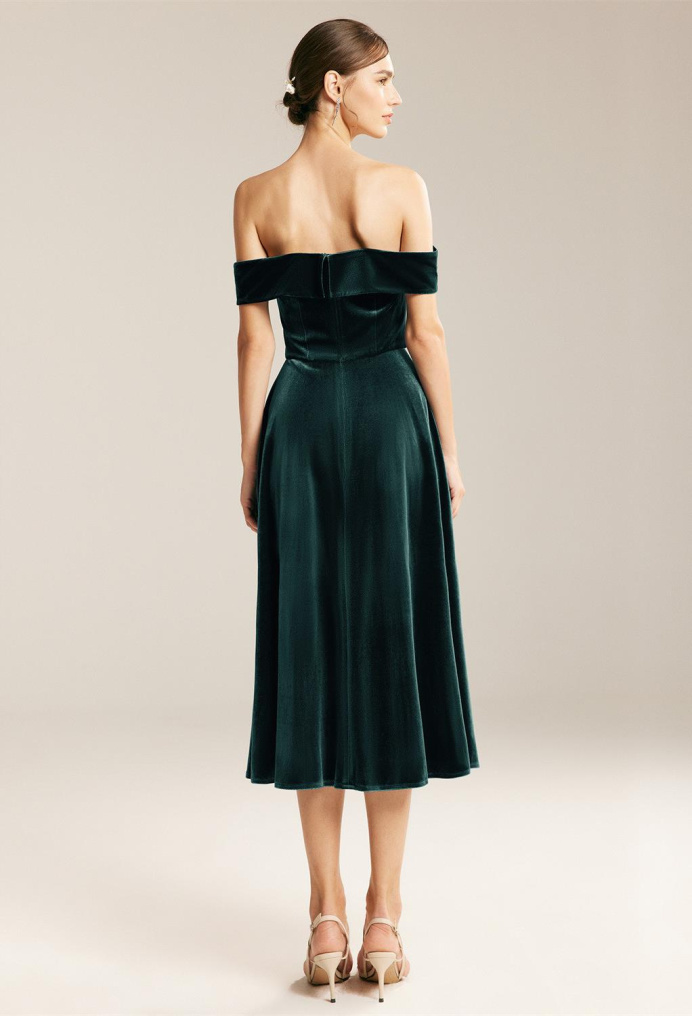 AW Landis Hunter Green  Bridesmaid Dresses