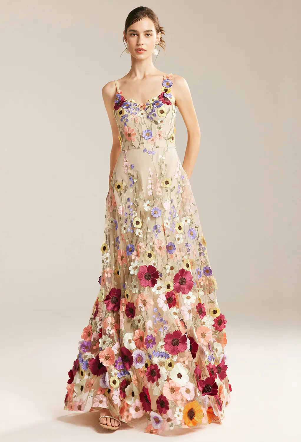 AW Alison Multi Color  Spring Wedding Guest Dresses