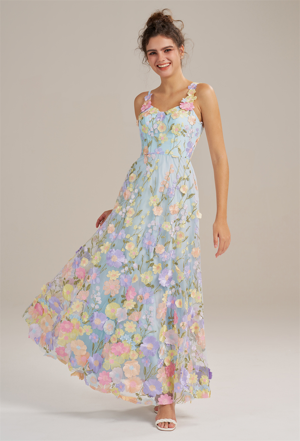 AW Alison Sky Blue  Prom Dresses