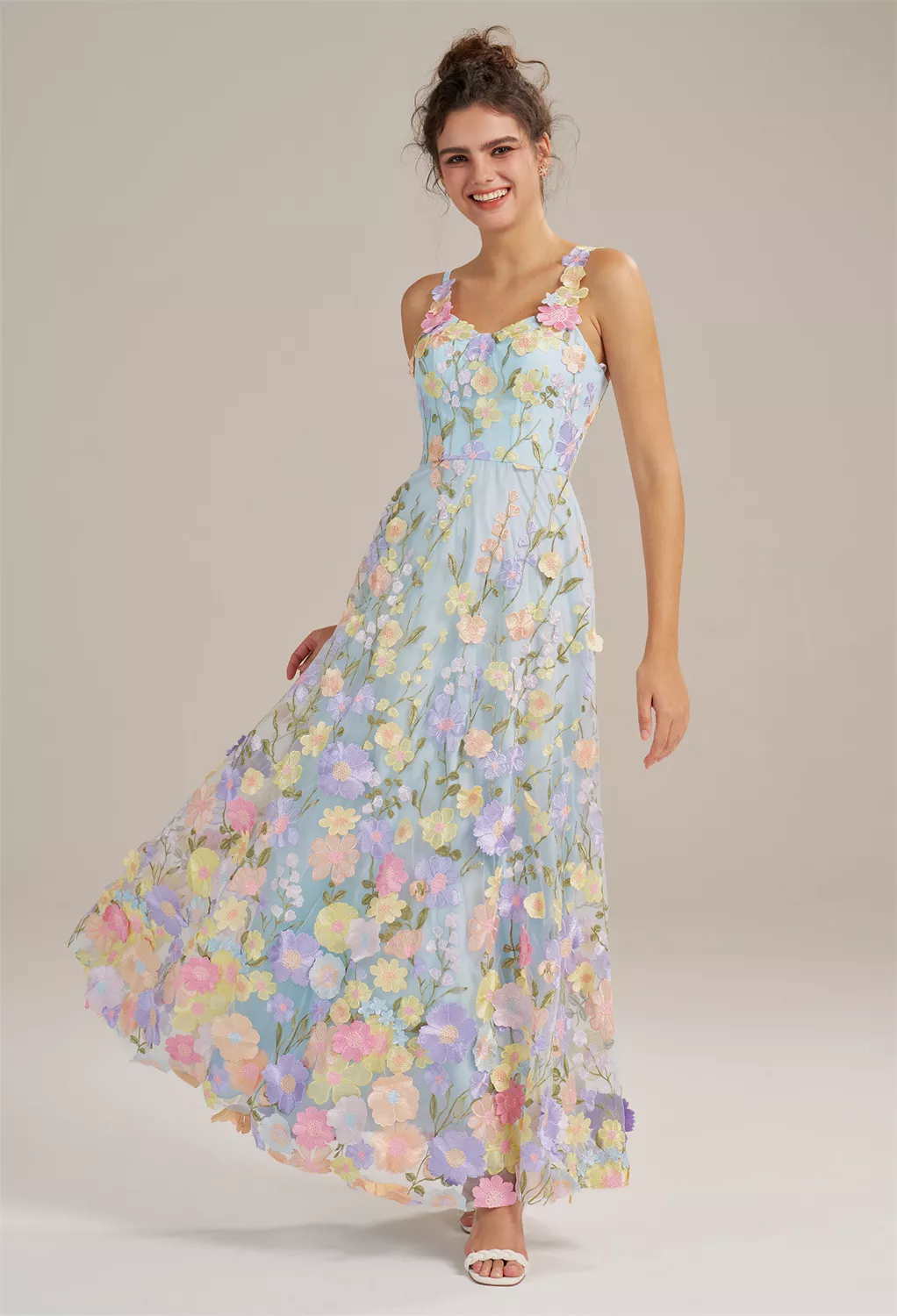 AW Alison Sky Blue  Spring Wedding Guest Dresses