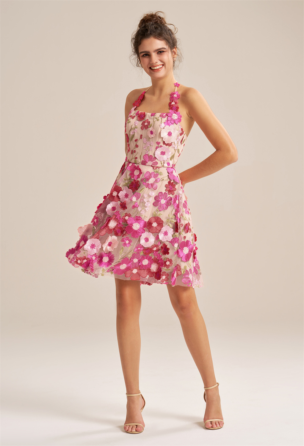 AW Coralia Fuchsia Red  Spring Wedding Guest Dresses