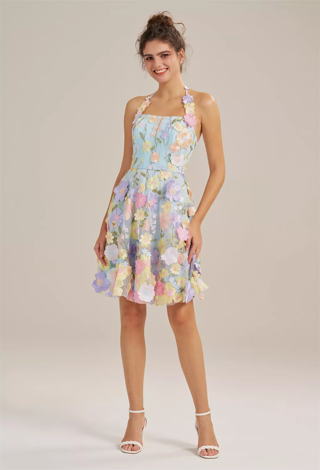 AW Coralia Sky Blue  Cocktail Wedding Guest Dresses