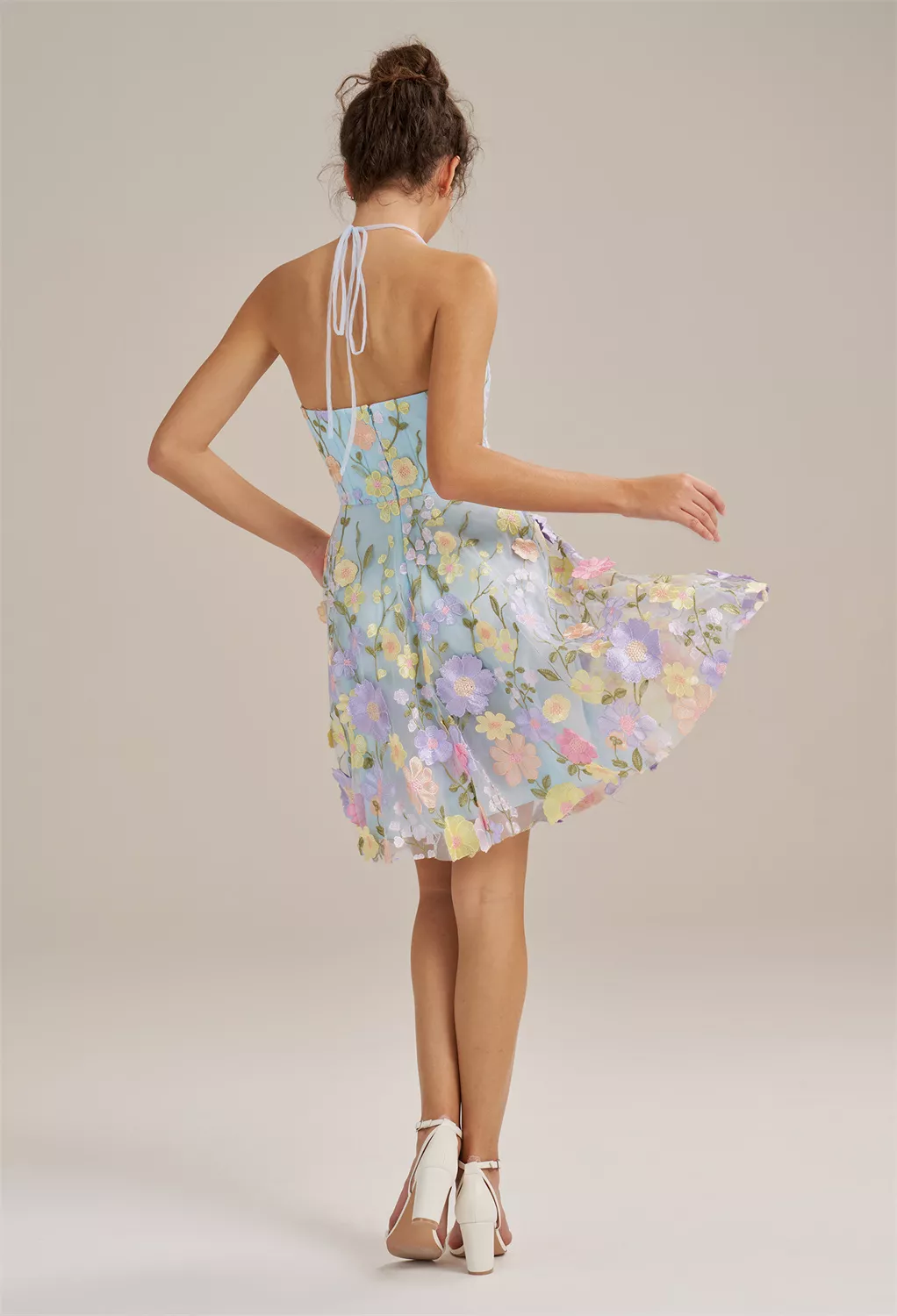 AW Coralia Sky Blue  Cocktail Wedding Guest Dresses