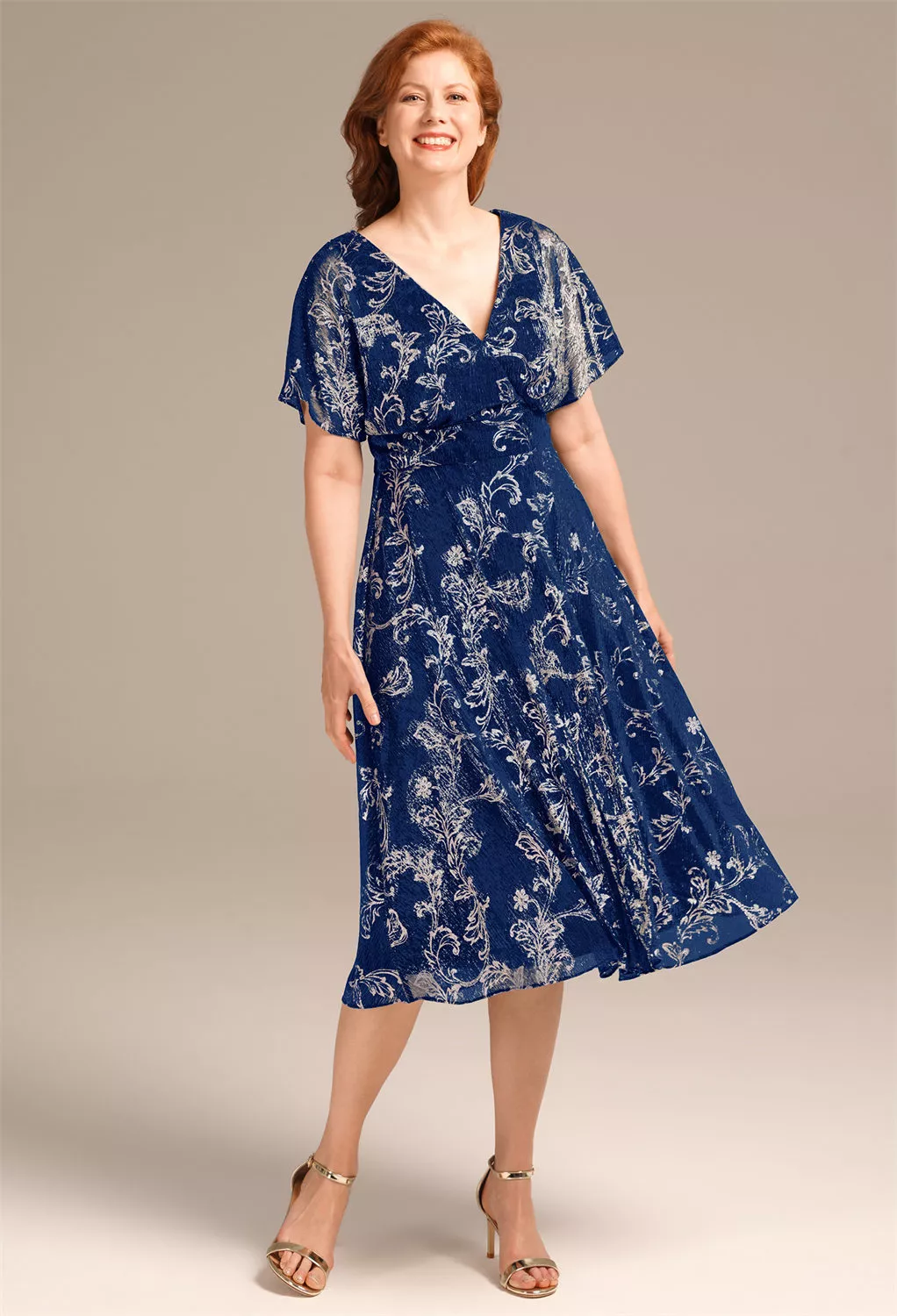AW Laurette Royal Blue  Spring Mother of The Bride Dresses