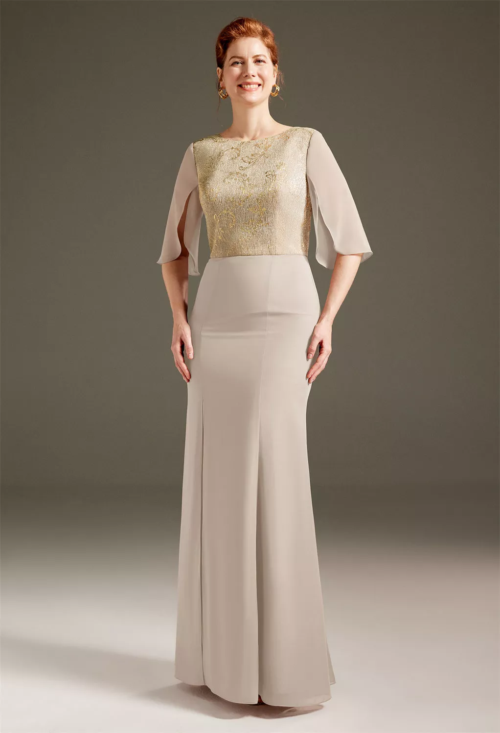 AW Mahalia Champagne  Mother of the Bride Dresses
