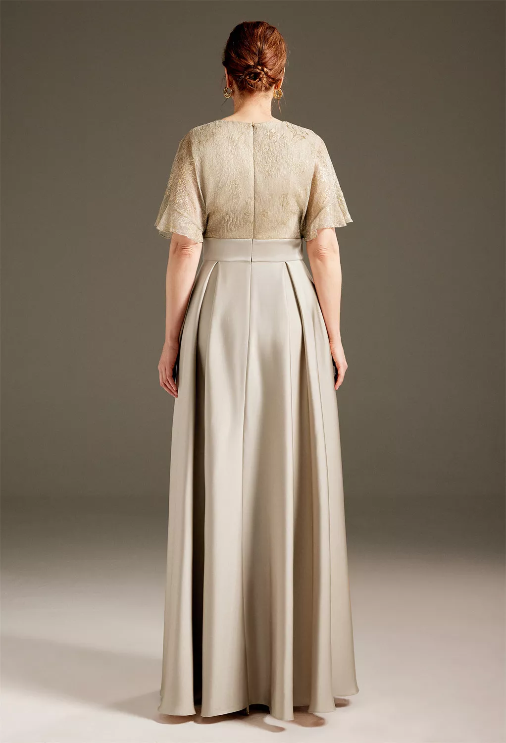AW Margaret Champagne  Mother of the Bride Dresses