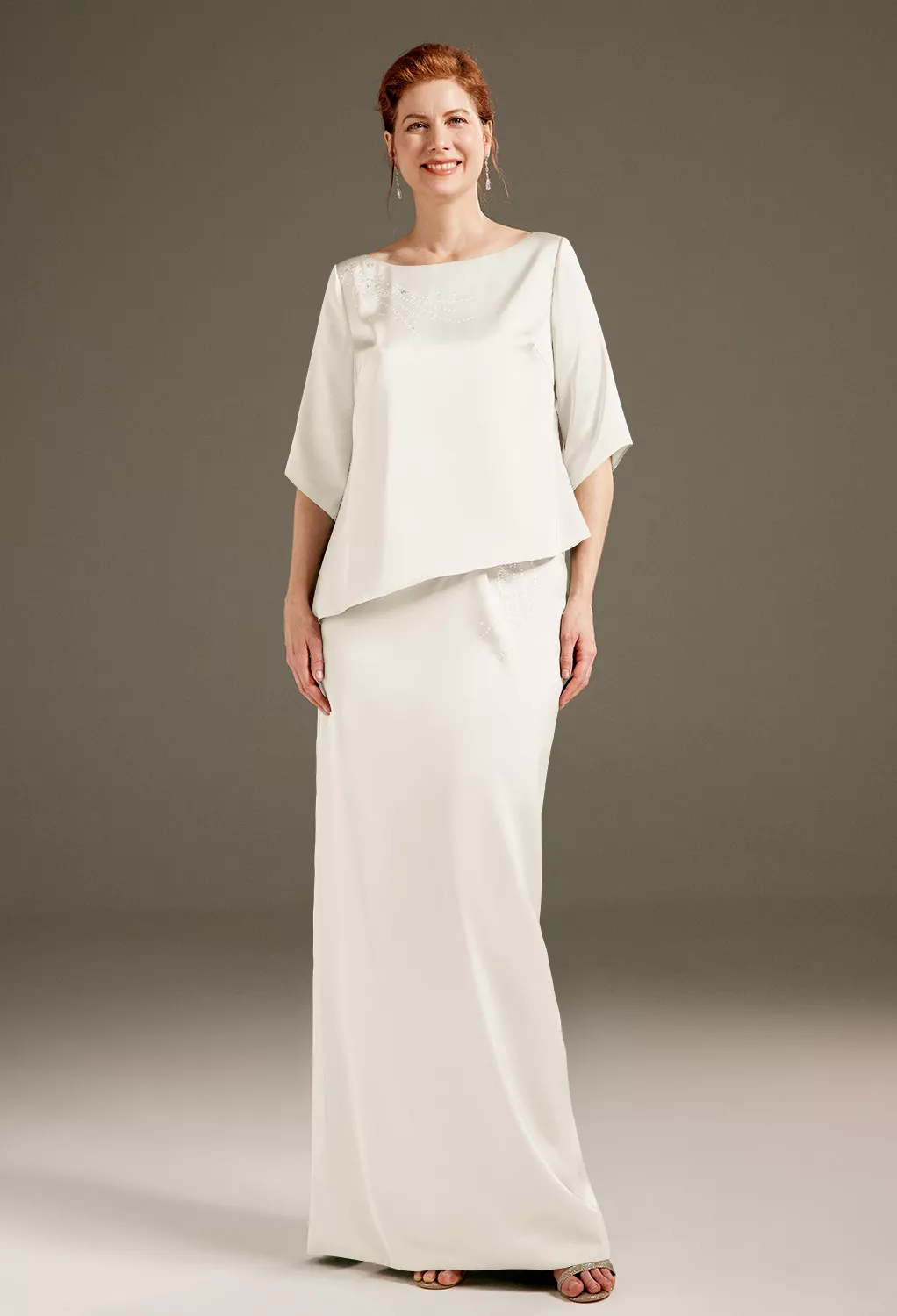 AW Meachel Ivory  Mother of the Bride Dresses