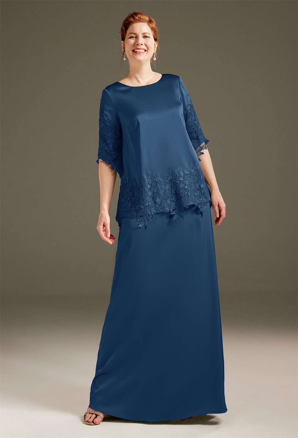 AW Lois Navy  Mother of the Bride Dresses