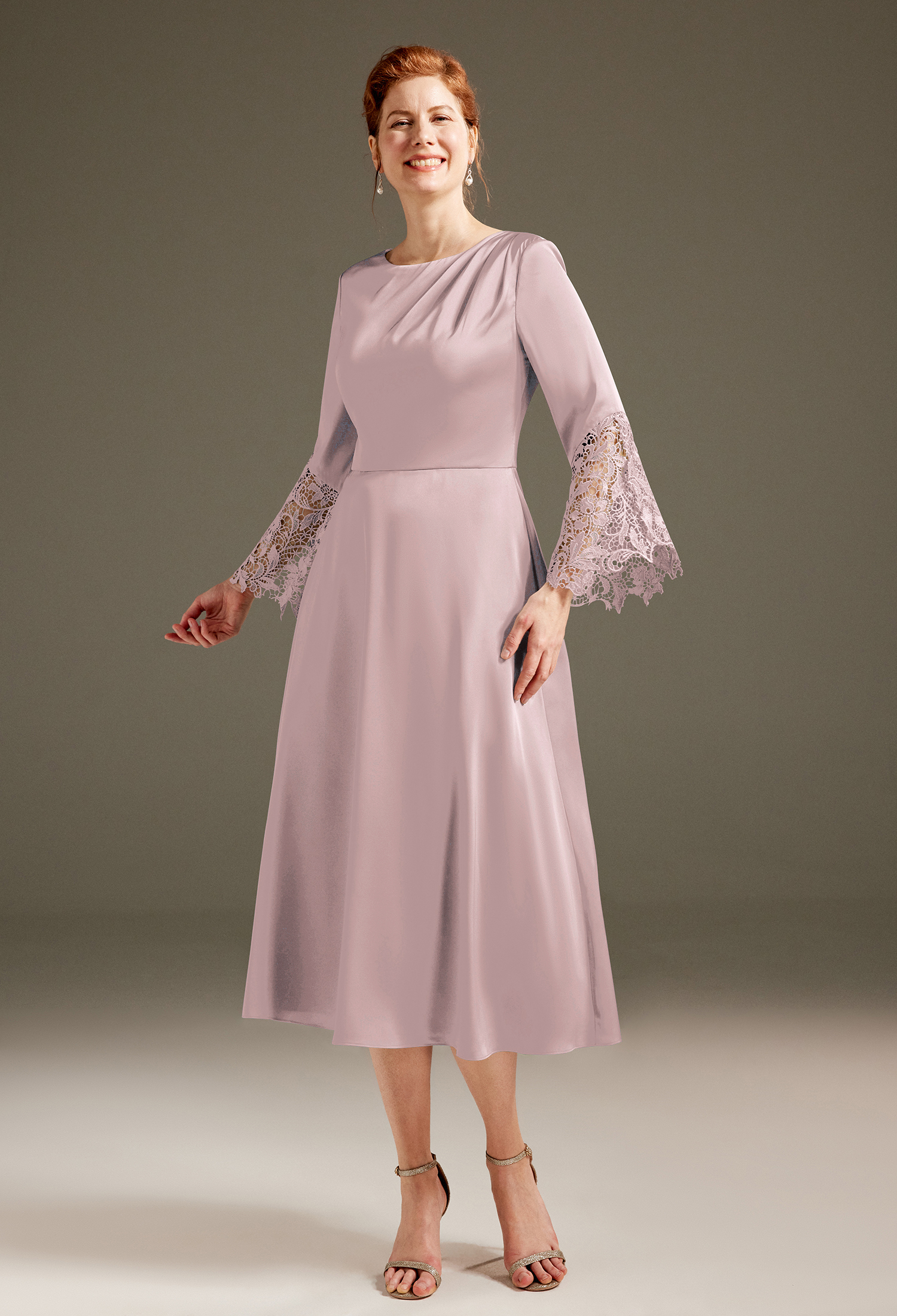 AW Decima Dusty Rose  Spring Mother of The Bride Dresses