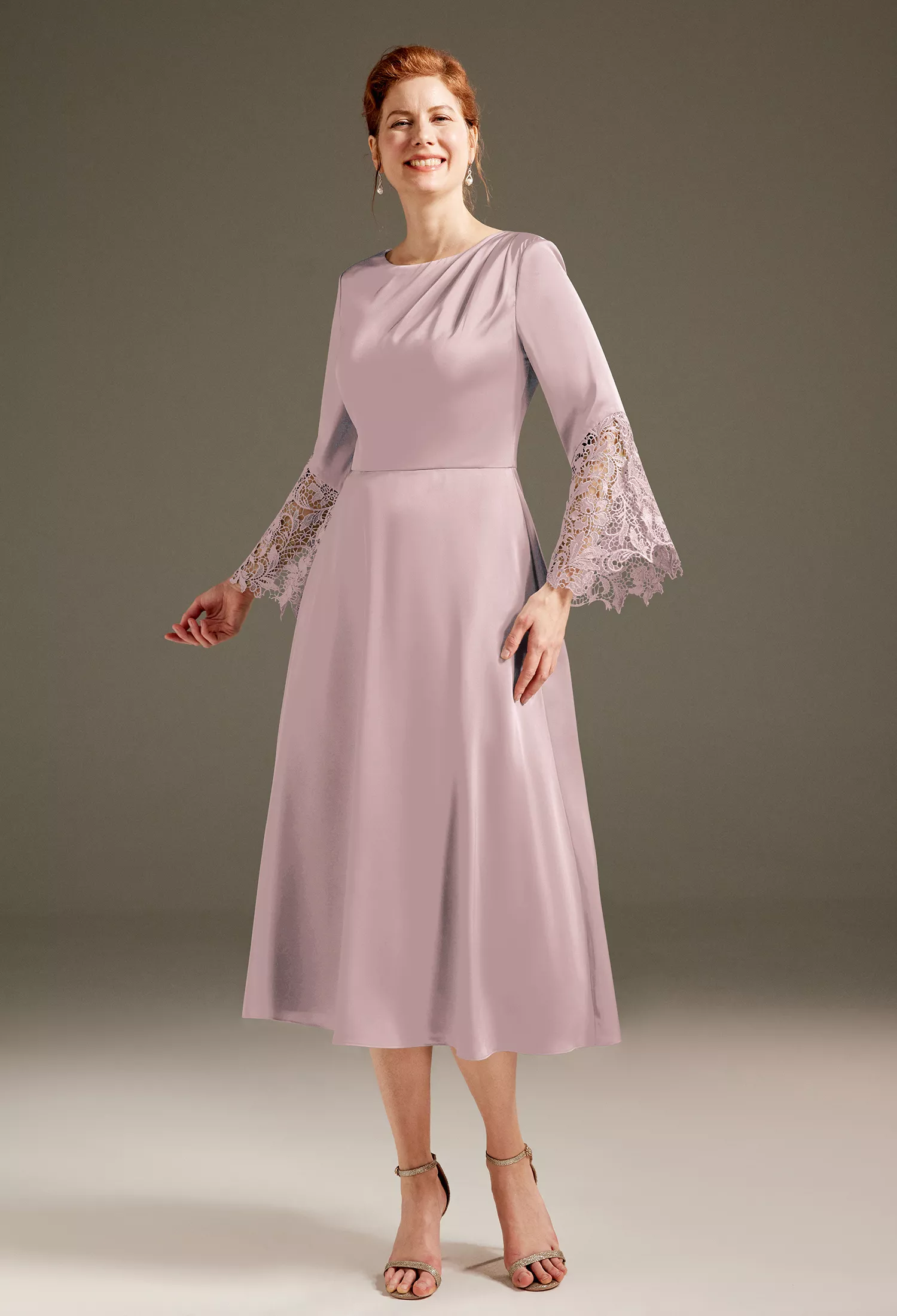 AW Decima Dusty Rose  Spring Mother of The Bride Dresses