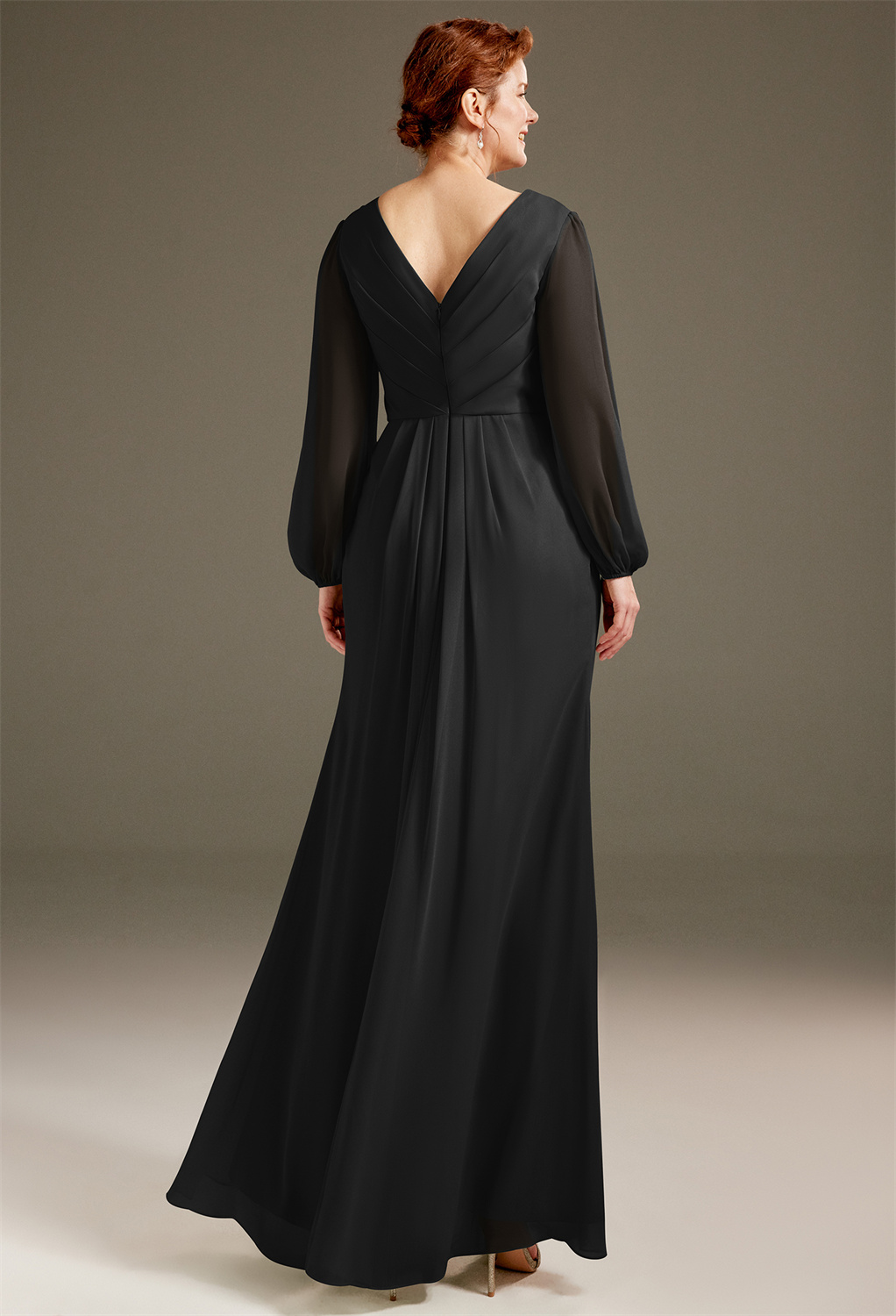 AW Olivine Black  Mother of the Bride Dresses