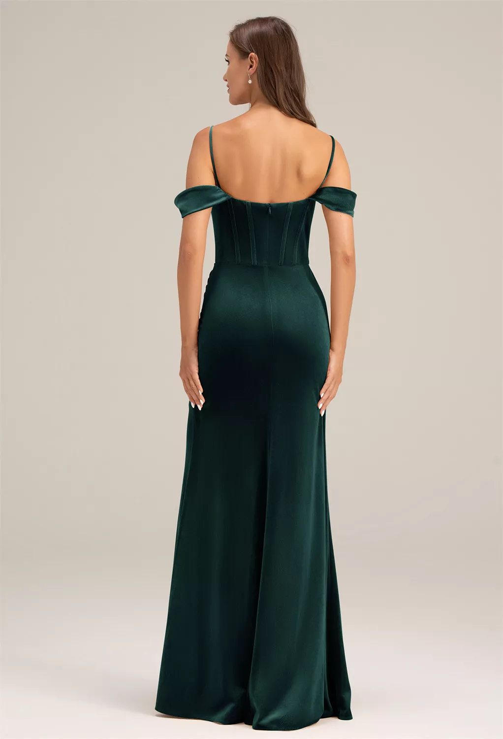 AW Miranda Hunter Green  Convertibile Convertible Bridesmaid Dresses