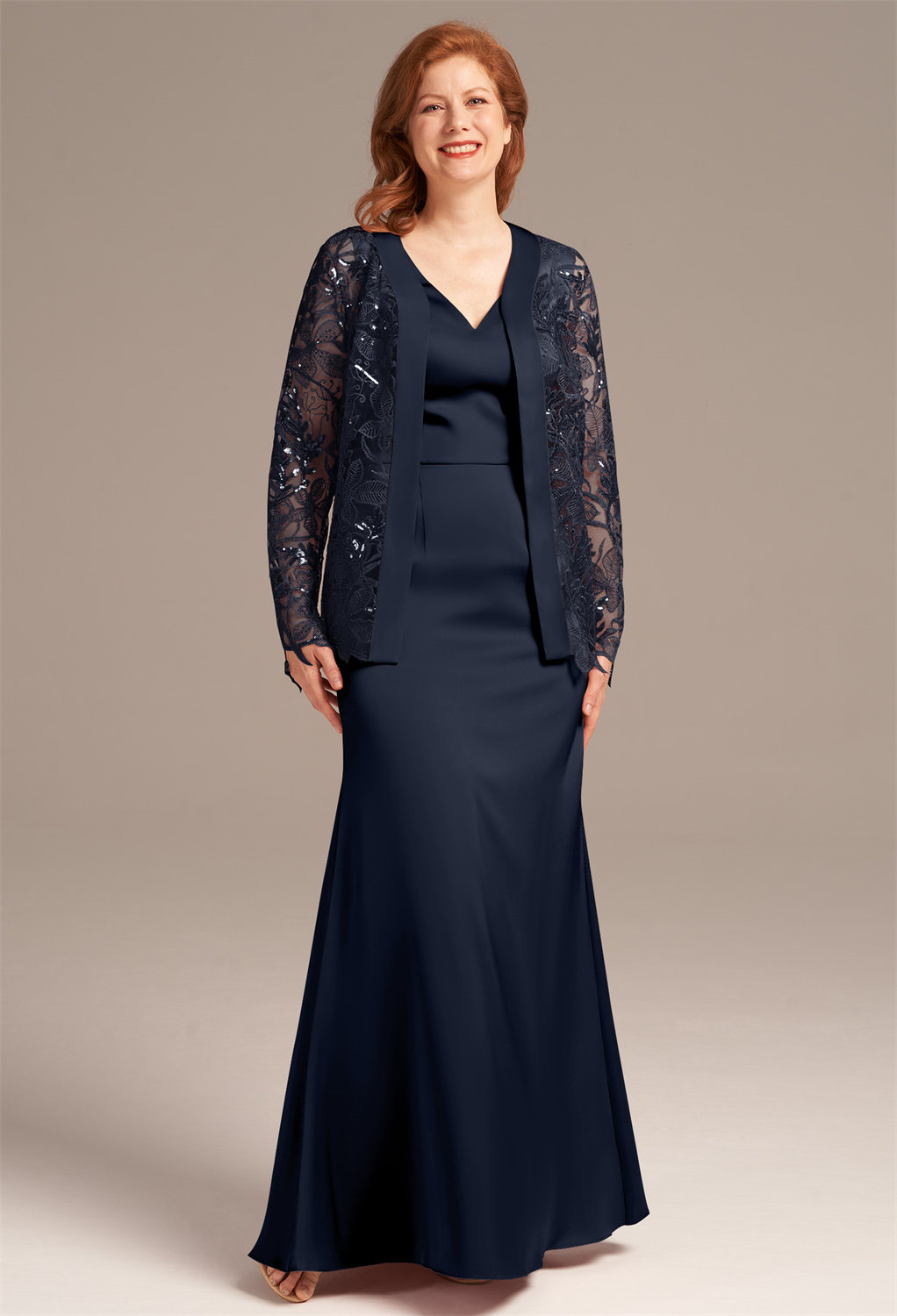 AW Loraine Dark Navy  Mother of the Bride Dresses