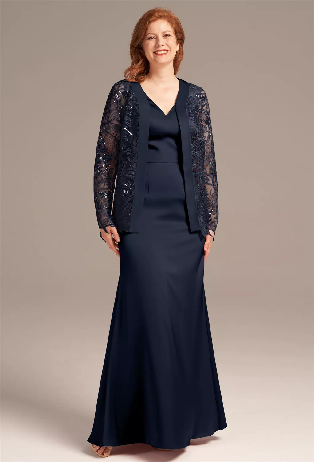AW Loraine Dark Navy  Mother of the Bride Dresses