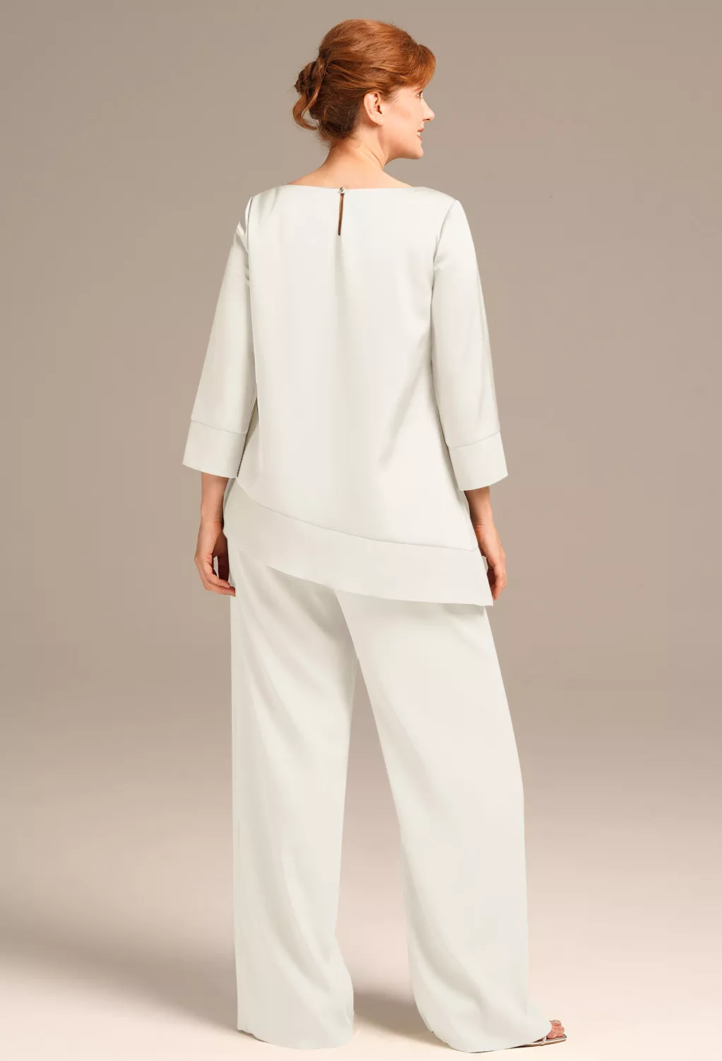 AW Madelyn Ivory  Pants Mother of the Bride Dresses