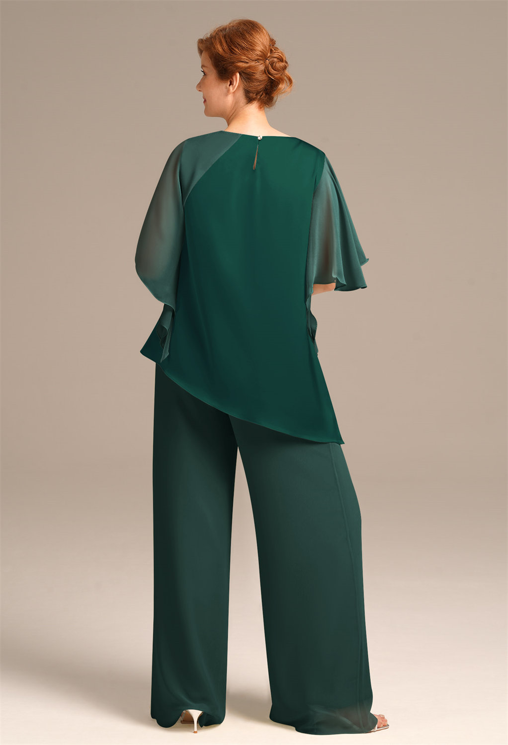 AW Malvina Dark Emerald  Pants Mother of the Bride Dresses