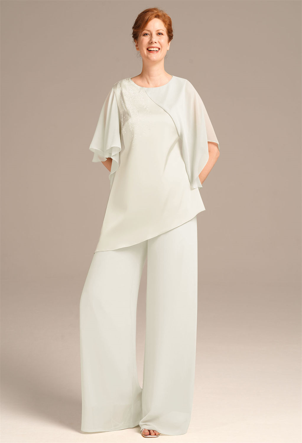 AW Malvina Ivory  Pants Mother of the Bride Dresses