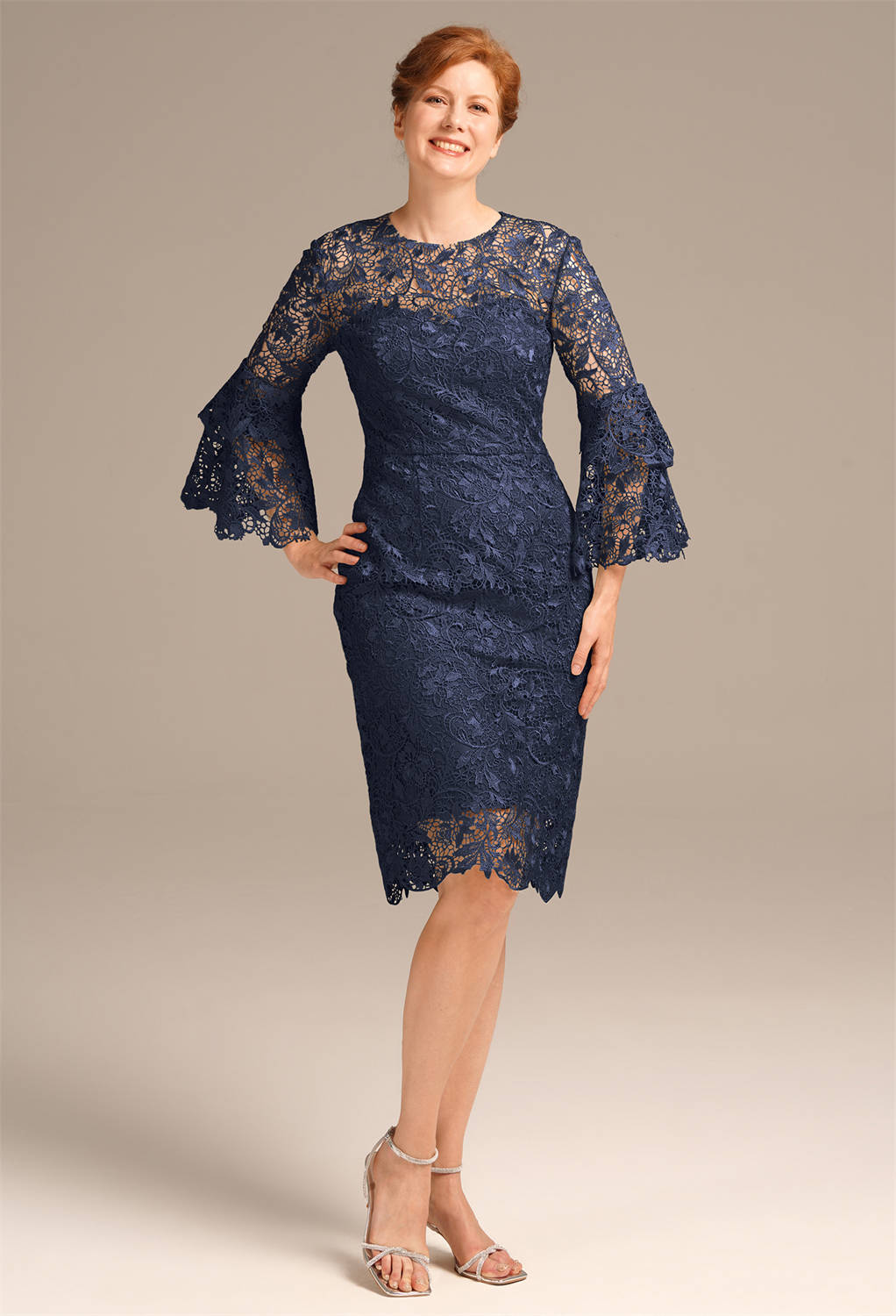 AW Cressida Dark Navy  Spring Mother of The Bride Dresses