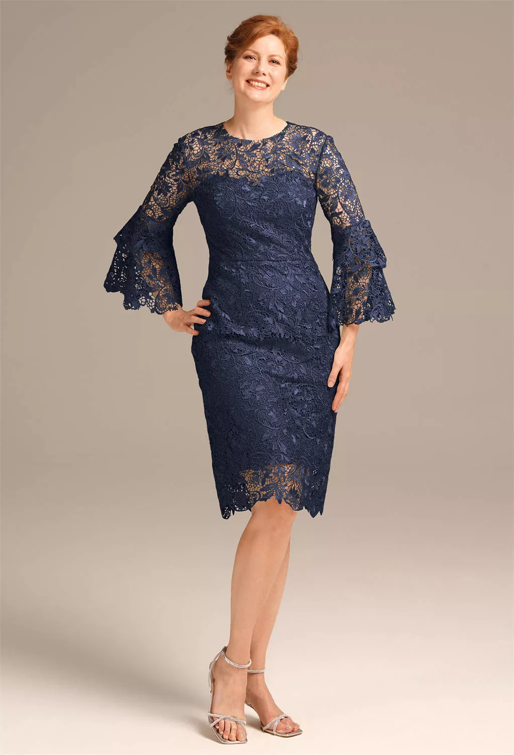 AW Cressida Dark Navy  Spring Mother of The Bride Dresses
