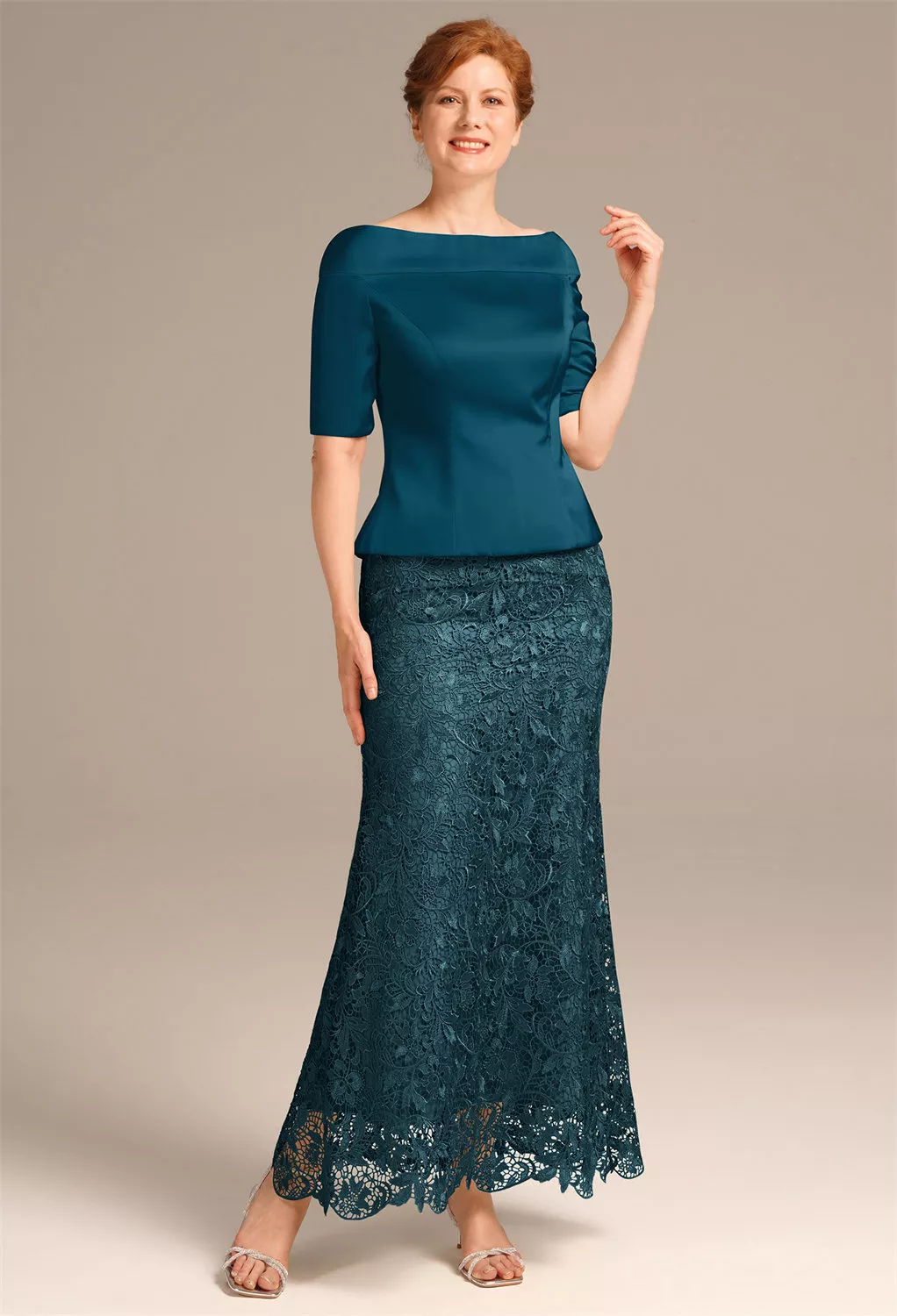 AW Penrose Deep Lake  Mother of the Bride Dresses