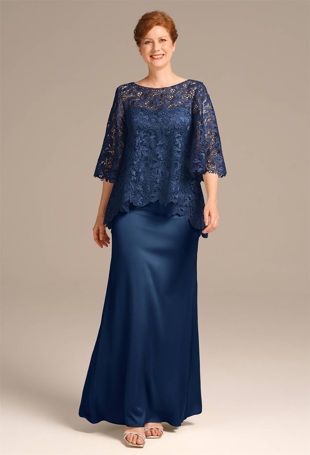 AW Milkwort Navy  Mother of the Bride Dresses