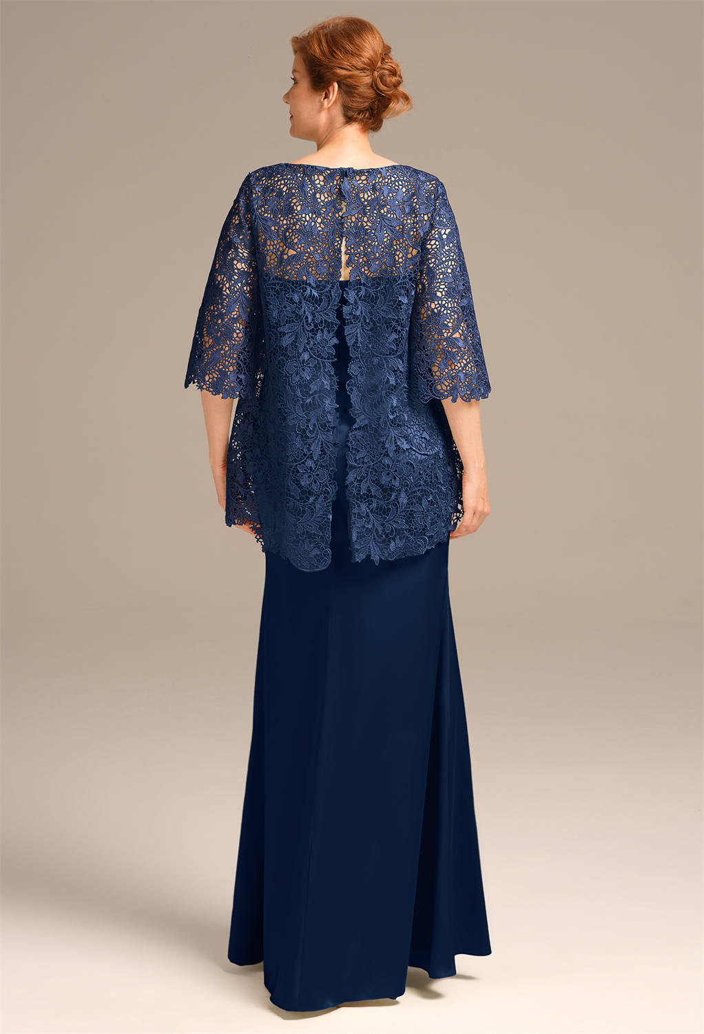 AW Milkwort Navy  Mother of the Bride Dresses