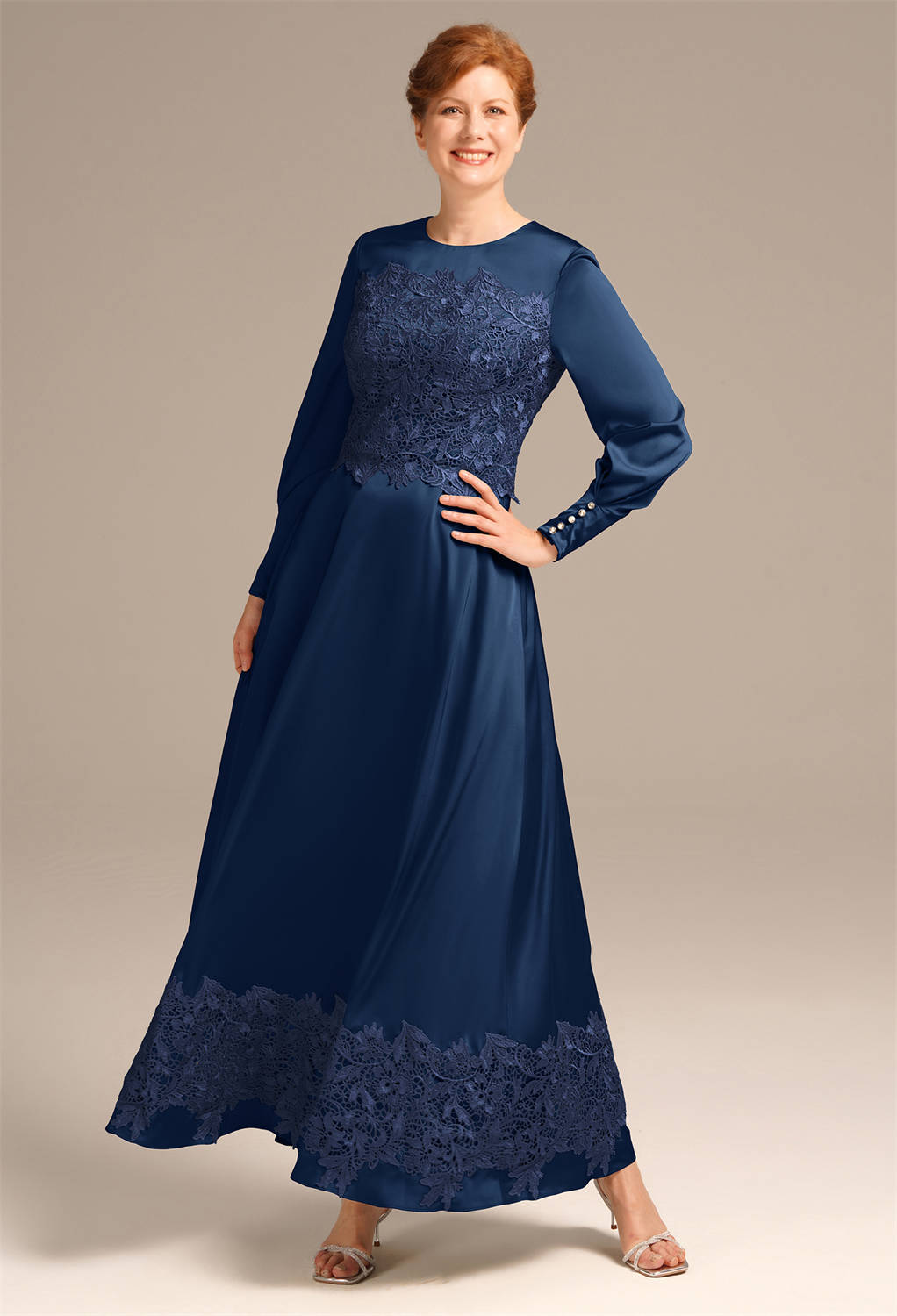 AW Caliph Navy  Mother of the Bride Dresses