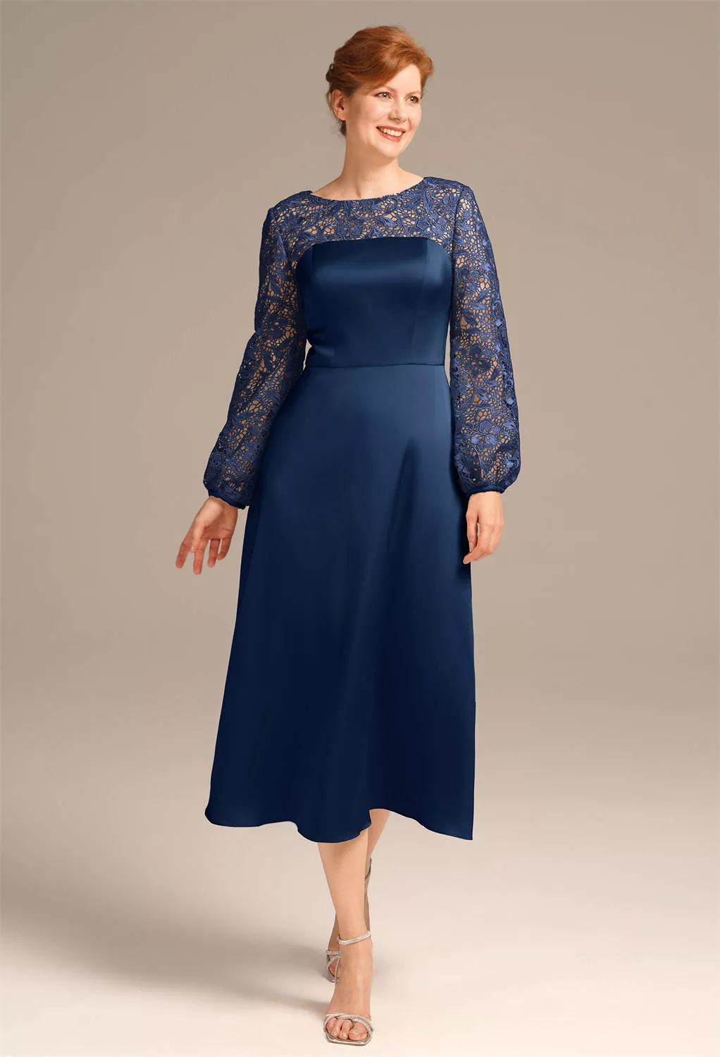 AW Ocarina Navy  Mother of the Bride Dresses