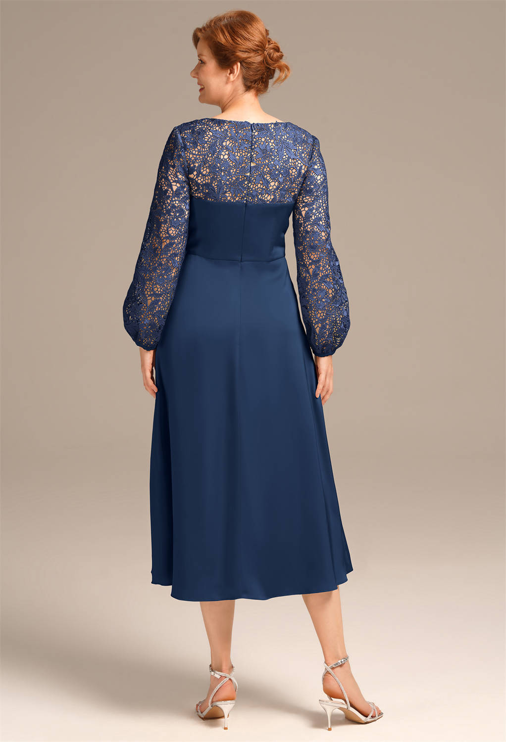 AW Ocarina Navy  Mother of the Bride Dresses
