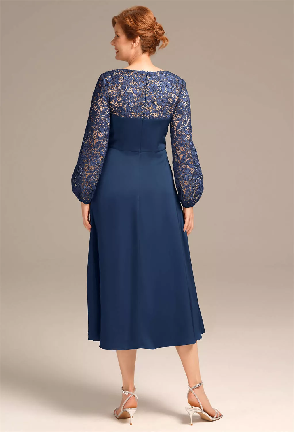 AW Ocarina Navy  Mother of the Bride Dresses