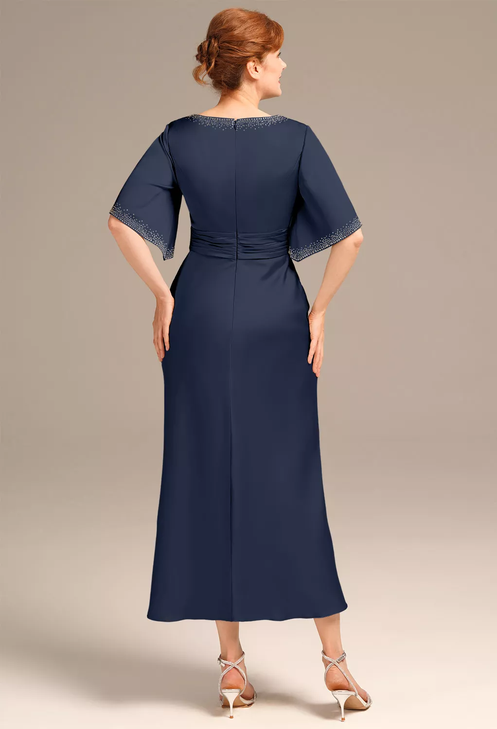 AW Oleander Dark Navy  Mother of the Bride Dresses