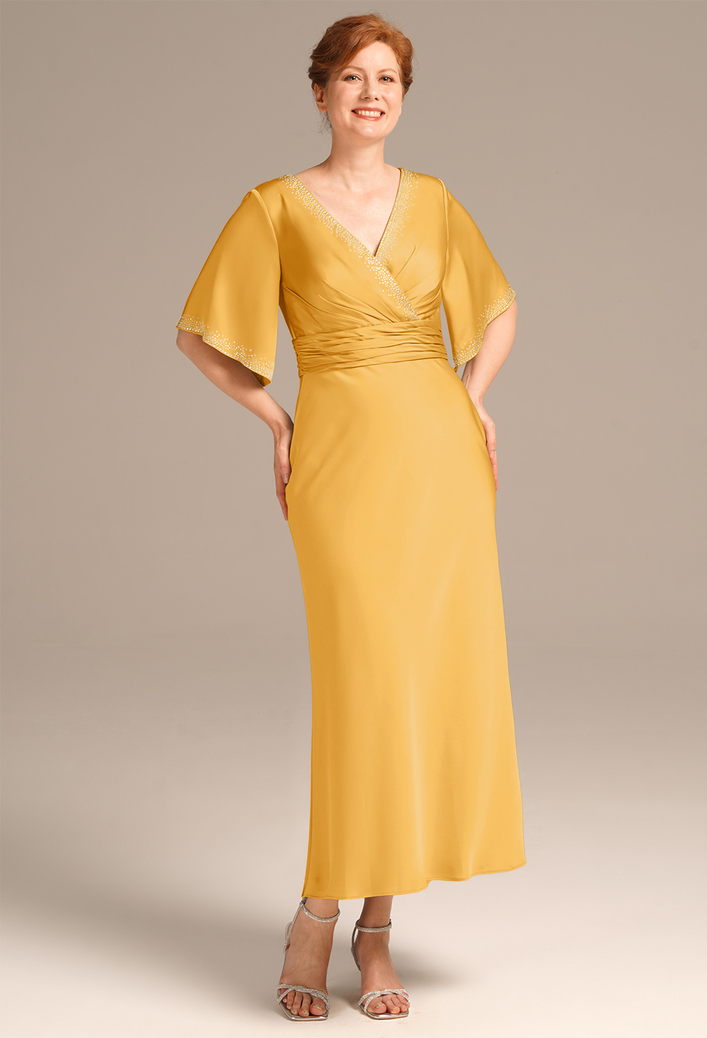 AW Oleander Mango  Mother of the Bride Dresses